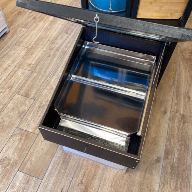 Sonnenwachsschmelzer Edelstahlwanne