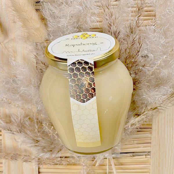 Regionaler Rapshonig aus Brandenburg – hochwertiger Honig direkt vom Imker aus Berlin.