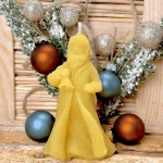 Kerze großer Weihnachtsmann