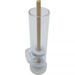 Abfang- und Zeichenrohr aus glas