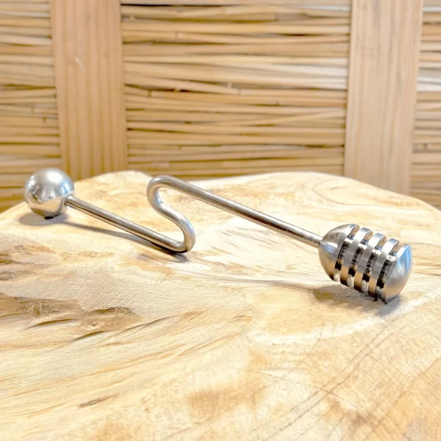 Honigheber Edelstahl Geschwungen