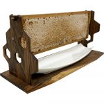 Wabenhonighalter aus Holz