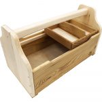 Werkzeugkiste mit Schubladenorganizer