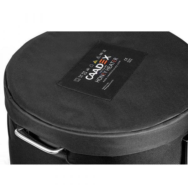 CAADEX elektrischer Heizmantel für Abfüllkübel 28 KG