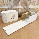 Geschenk Box “Buch” für 2 Honiggläser