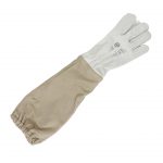 Handschuhe aus Leder beige
