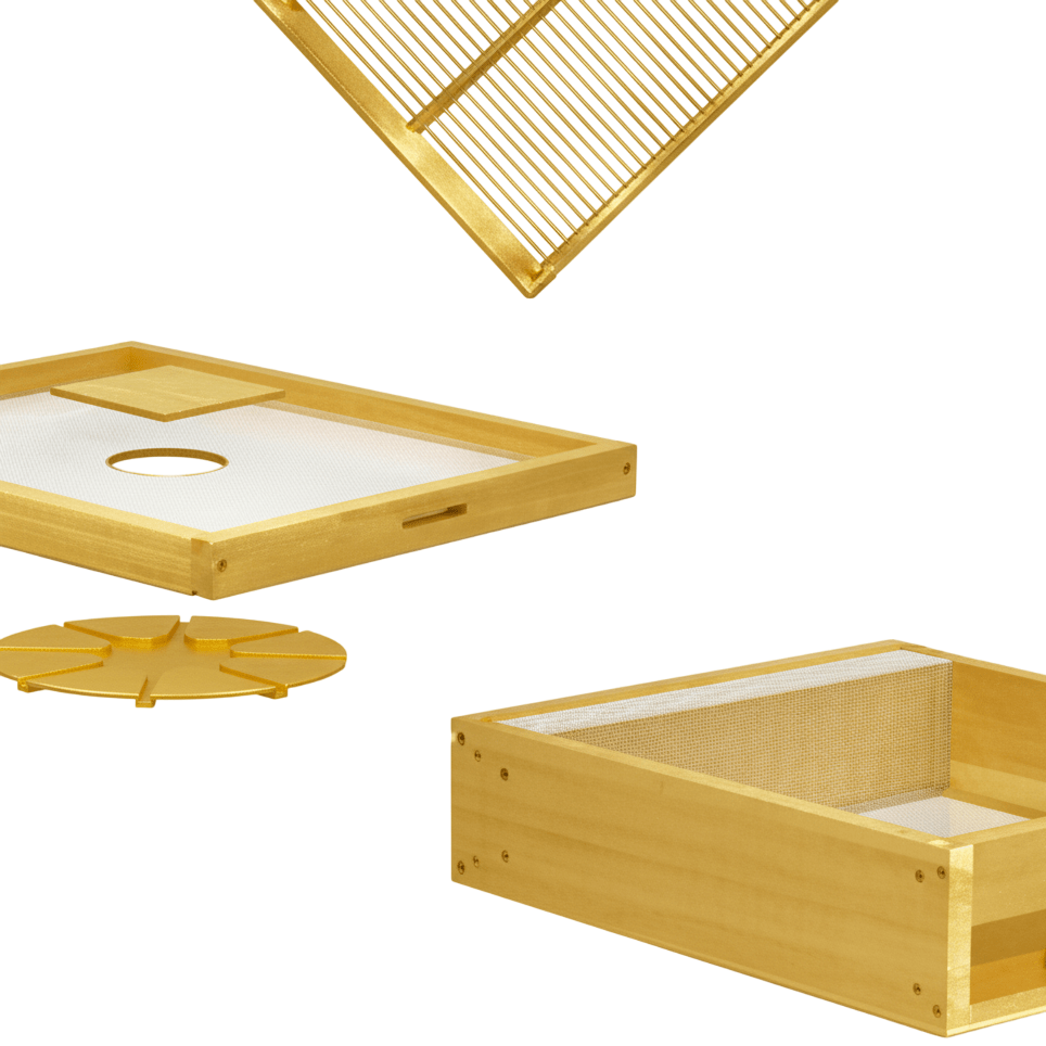 Zanderbeute nach Dr. Liebig Zubehör