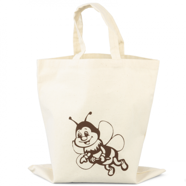 ApiSina® Baumwoll-Tragetasche "Biene"