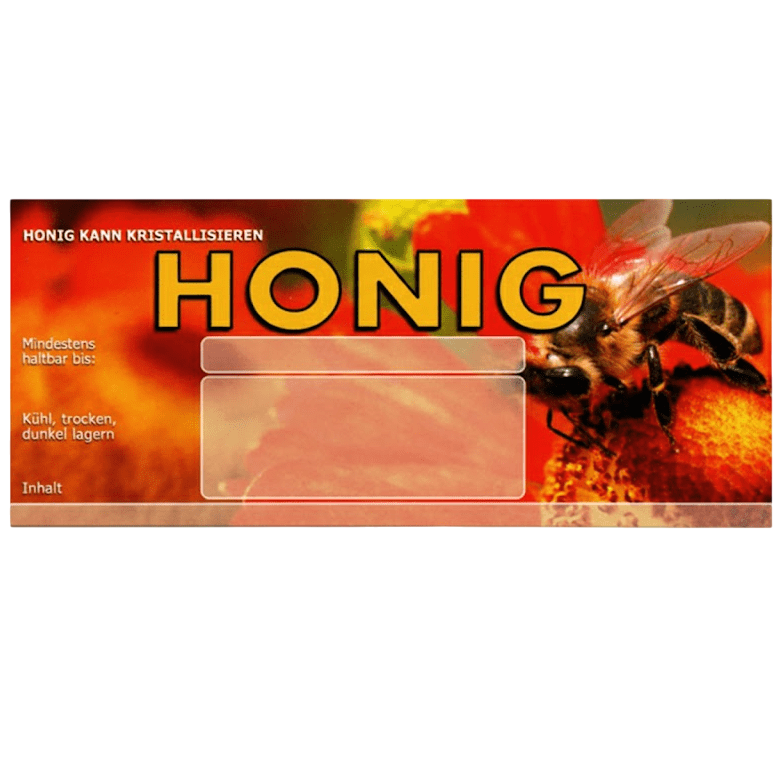 ApiSina® Eckige Etiketten mittel