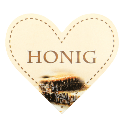 ApiSina® Herz-Etiketten