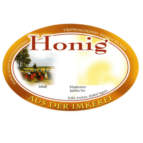 ApiSina® Ovale Etiketten