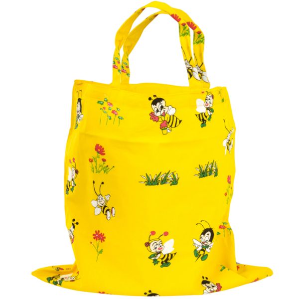 Baumwoll-Tragetasche “Bienchen bunt”