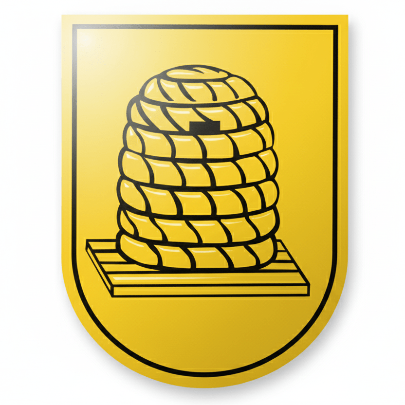 Bienenaufkleber