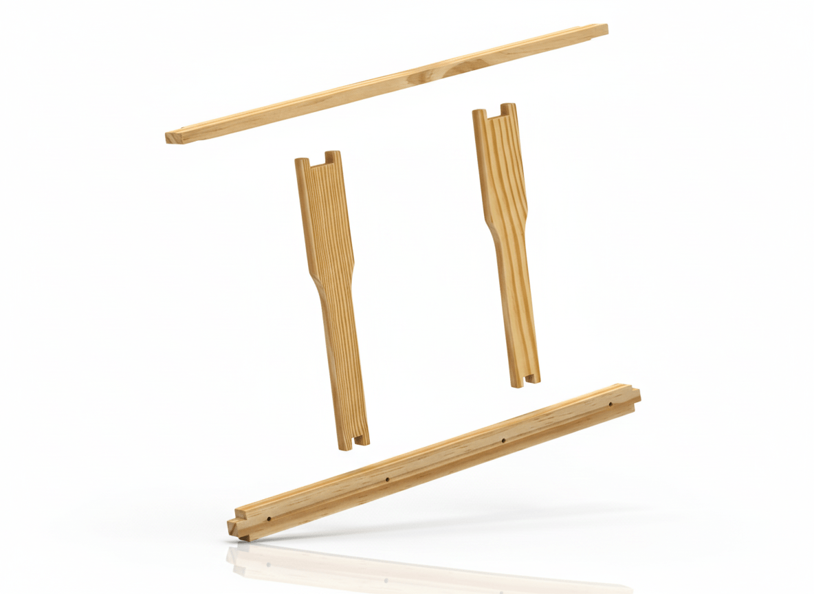 Rähmchen in Teilen Normalmaß