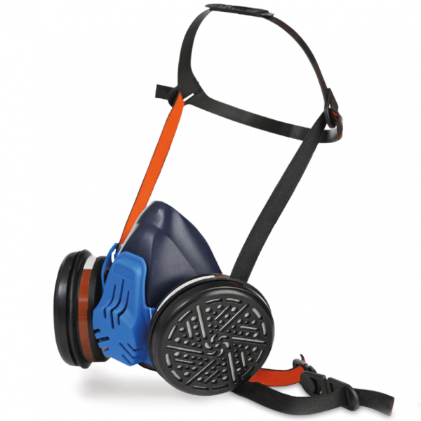 Halbmaske, mit 2 Filtern