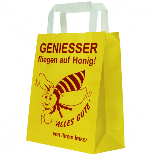 Papier-Tragetasche "Geniesser"
