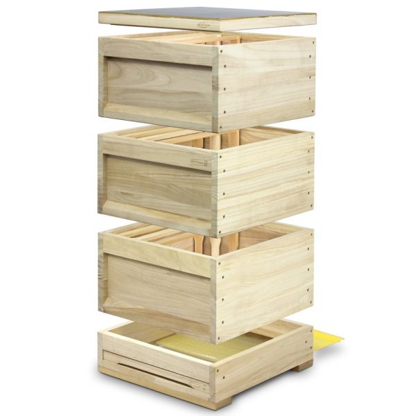 10er Liebig DN Kompaktbeute mit Hochboden