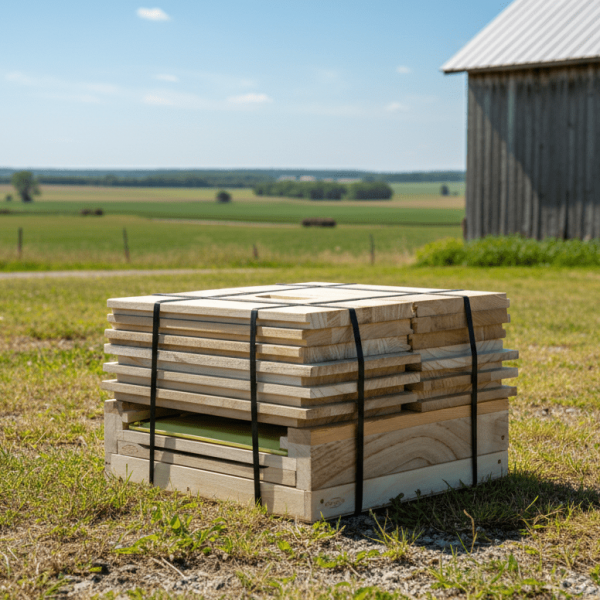 11er Normalmaß Beute mit Flachboden in Teilen