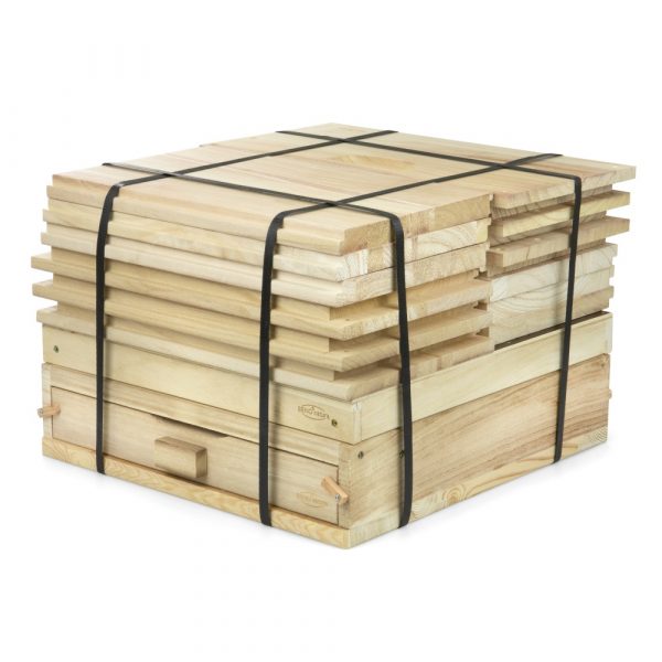 11er Normalmaß Beute mit Hochboden in Teilen