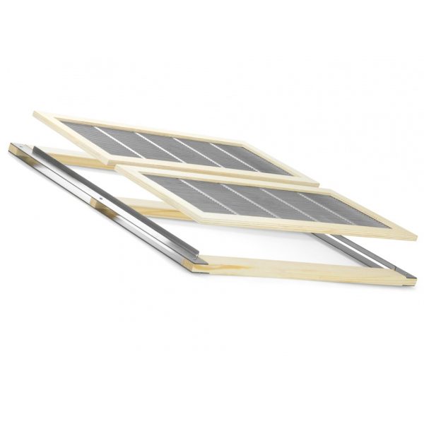 12er Dadant Schiebesystem für bienenfreies Arbeiten