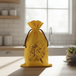 ApiSina® Honigglasbeutel gelb „Blume“