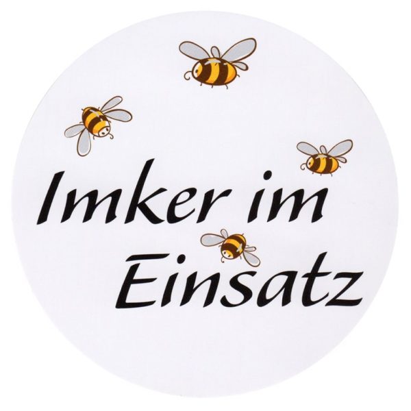 ApiSina Imker im Einsatz-Aufkleber "Bienenfreund"