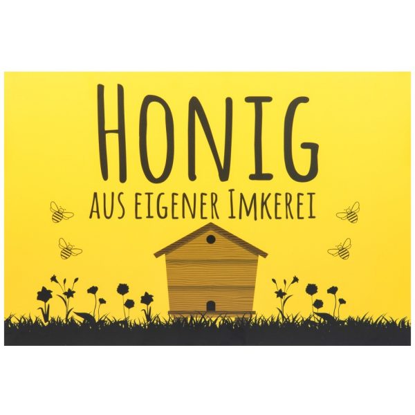 ApiSina® PVC-Schild „Bienenhaus“