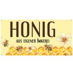 ApiSina® Werbebanner „Wabenmuster“ 200 cm
