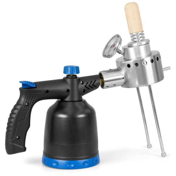 ApiTek® Verdampfer aus Edelstahl mit Gaskartuschen-Aufnahme