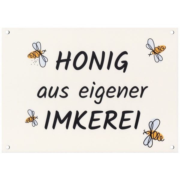 Bieno®Design Werbeschild "Vier Bienen"