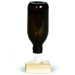 Braune Säureflasche