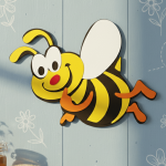 Deko Klebebienen groß