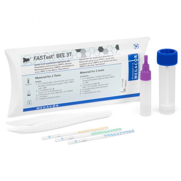 FASTest® BEE 3T Viren Schnelltest – 2er Pack