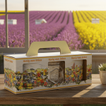 Geschenkkarton "Flores" 3 x 500 g