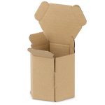 Großer Sechseck Versandkarton