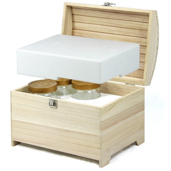 Honig Präsentbox "Schatztruhe"