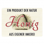 iSina® Werbeaufkleber „Bienenkorb beige“