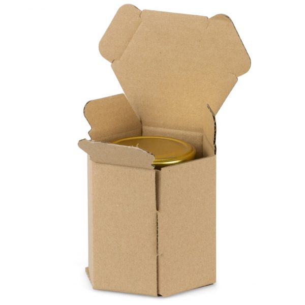 Kleiner Sechseck Versandkarton
