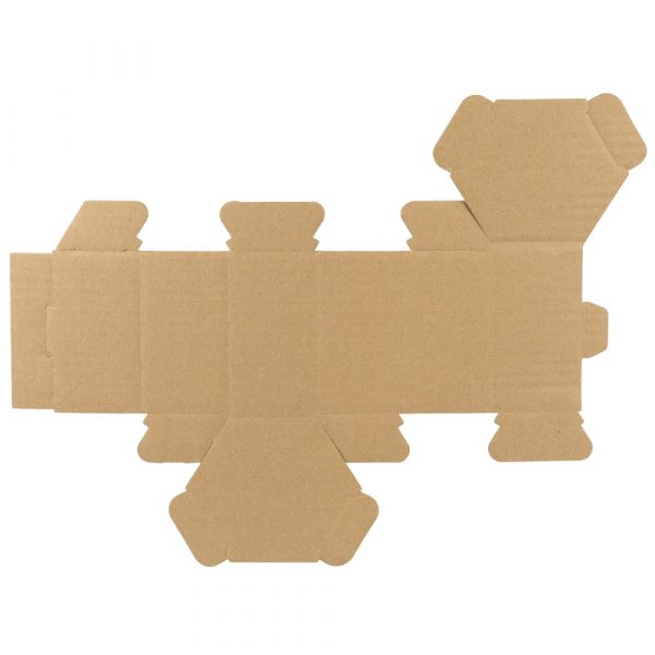 Kleiner Sechseck Versandkarton