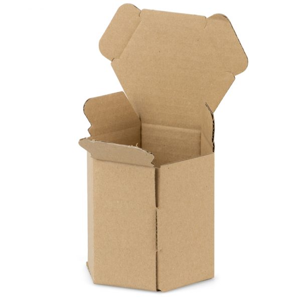 Kleiner Sechseck Versandkarton