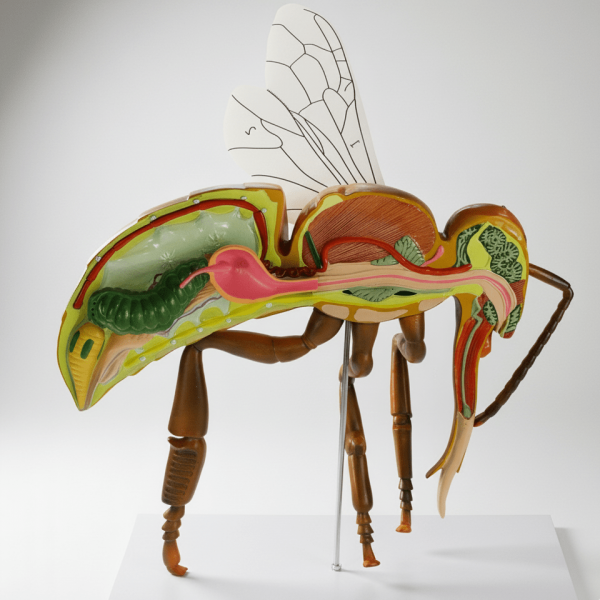 Modell Anatomie der Honigbiene