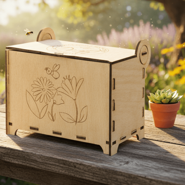 Rütli® Holz Geschenkbox 2 x 500 g