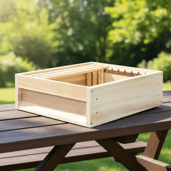 10er Liebig DN Kompaktbeute Ganzzarge "SIMPLEX" mit Abstandstreifen