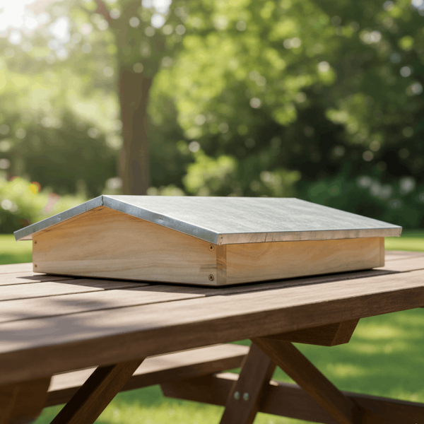 10er Liebig DN Kompaktbeute Satteldach mit Blechbeschlag