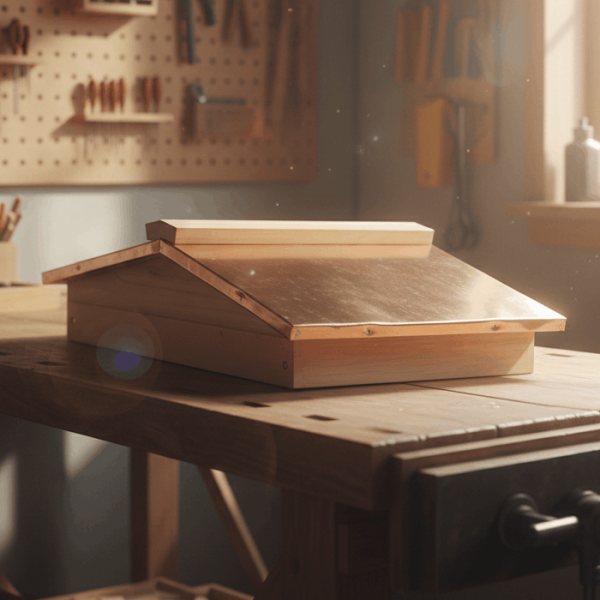 11er Normalmaß Beute Satteldach mit Kupferbeschlag