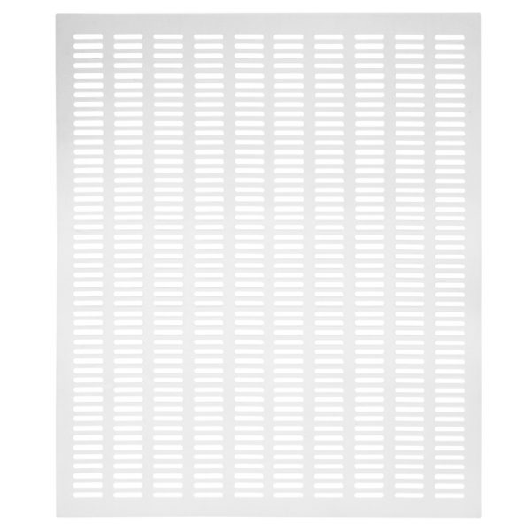 12 DN Kunststoff Flachgitter transparent