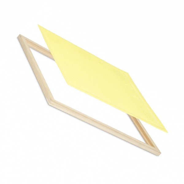 12 DN Rundgitter im Holzrahmen