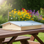 12er Dadant Satteldach mit Edelstahlbeschlag