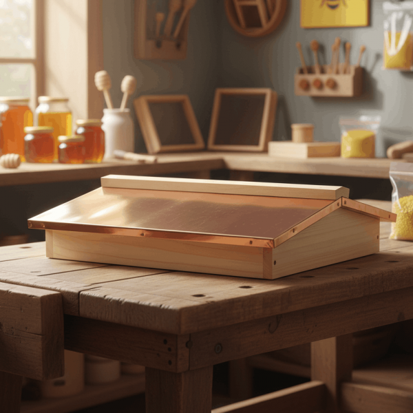 Liebig Satteldach mit Kupferbeschlag