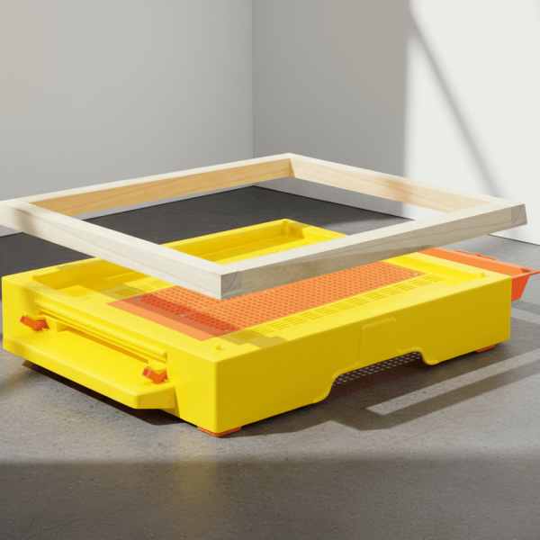 Holzadapter für Frankenbeute Pollenboden